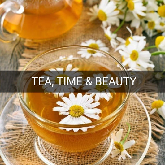Harnessing the benefits of Green Tea and Chamomile for spa like glow