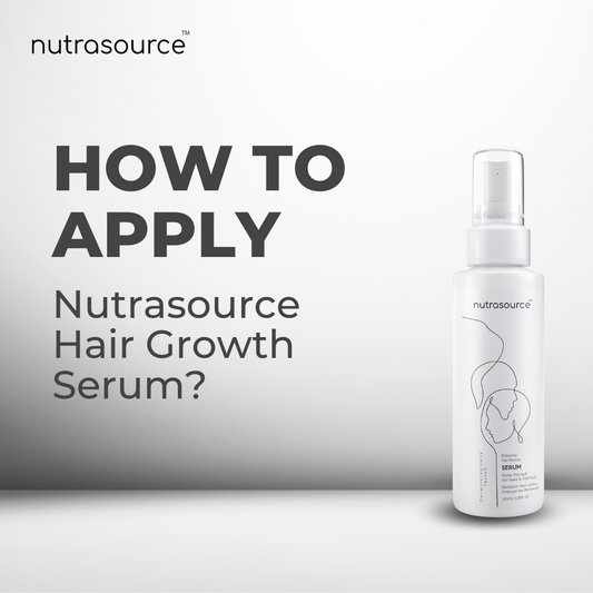 How to Apply Nutrasource Hair Growth Serum