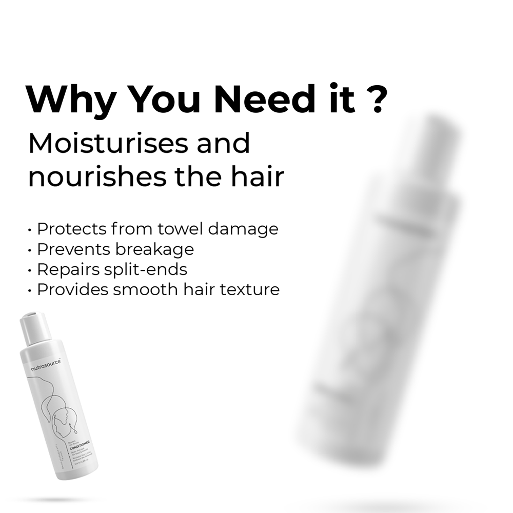 Nutrasource Hair Growth Conditioner for Men & Women | Infused with Hair Loss Vaccine Technology