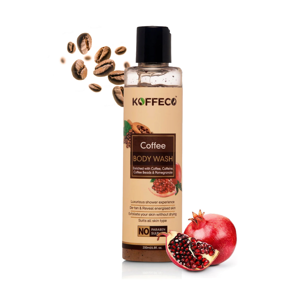 Koffeco Coffee Body Wash (200ml)