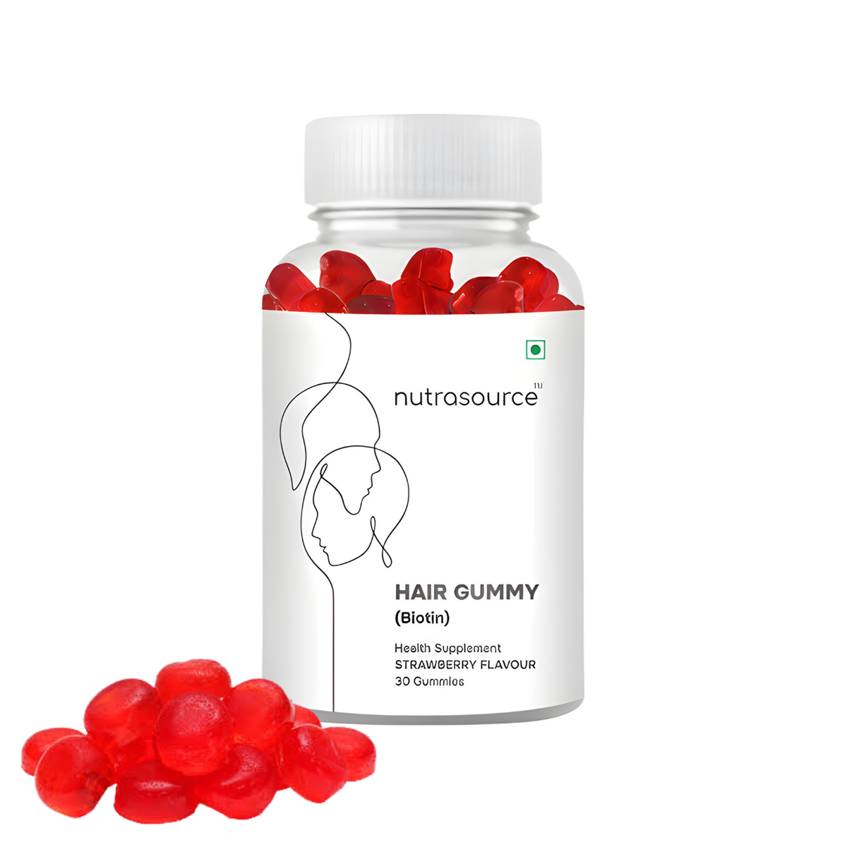 Nutrasource Biotin Hair Growth Gummy