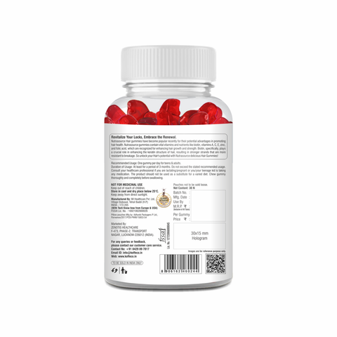 Nutrasource Biotin Hair Growth Gummy