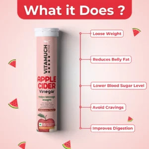 Apple Cider Vinegar for Weight Loss - Watermelon Flavour