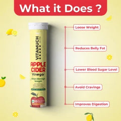 Apple Cider Vinegar for Weight Loss - Lime & Lemon Flavour