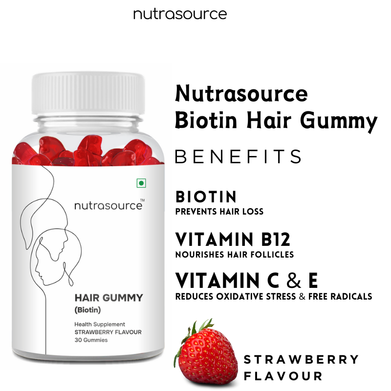 Nutrasource Biotin Hair Growth Gummy